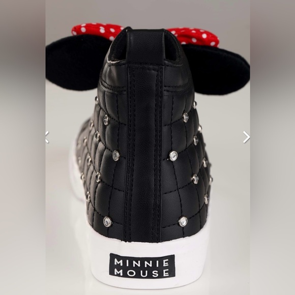 NWT Ground Up Disney Minnie Mouse Hi-top sneakers women size 11 - Picture 7 of 12